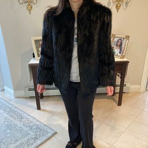 Mink fur jacket